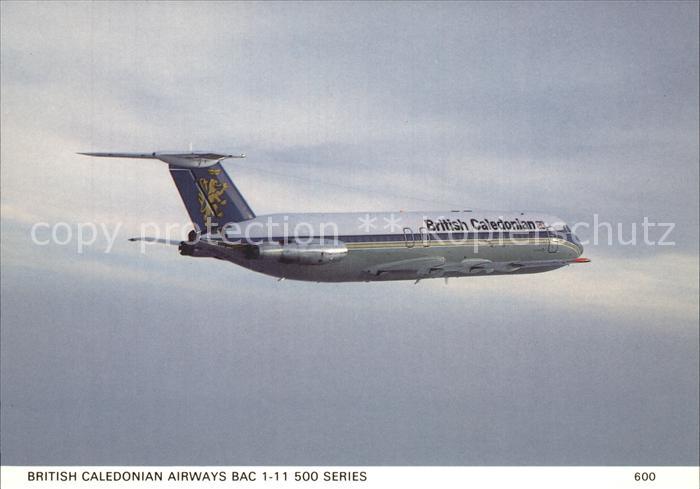 Flugzeuge Zivil British Caledonian Airways BAC 1-11 500 Series