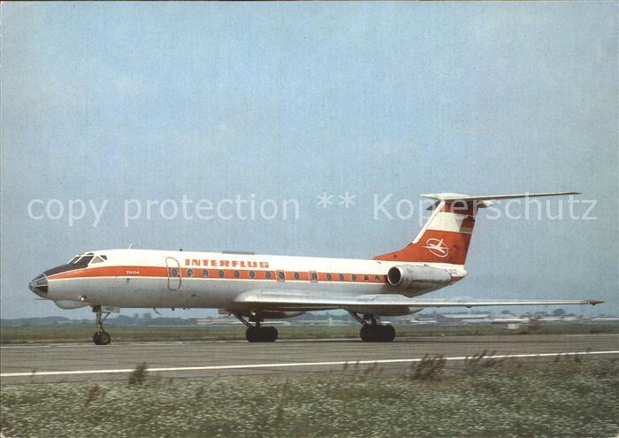 Flugzeuge Zivil Interflug TU-134