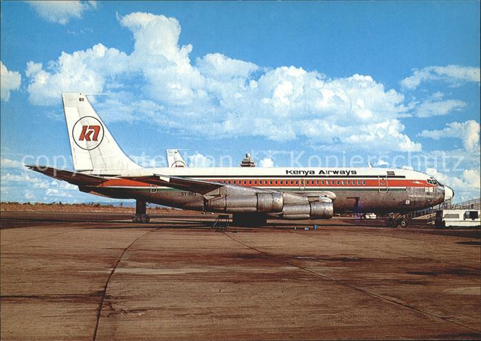 Flugzeuge Zivil Kenya Airways Boeing 720-047B