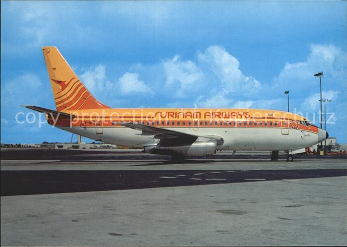 Flugzeuge Zivil Surinam Airways Boeing 737-2L9