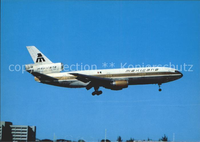 Flugzeuge Zivil Mexicana Douglas DC10-15