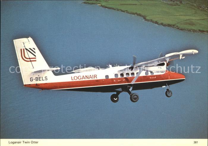 Flugzeuge Zivil Loganair Twin Otter G-BELS
