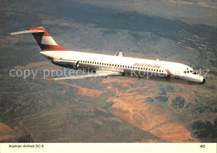 Flugzeuge Zivil Austrian Airlines DC-9