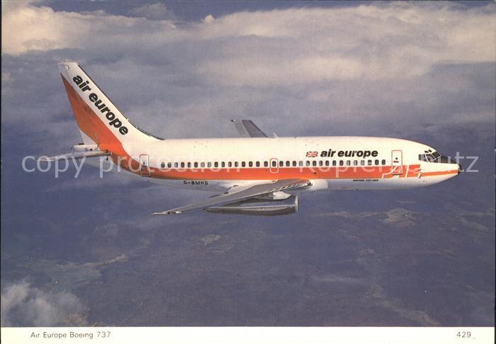 Flugzeuge Zivil Air Europe Boeing 737