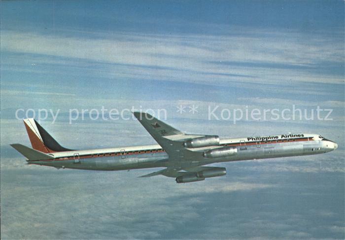 Flugzeuge Zivil Philippine Airlines Douglas DC-8-63 PH-DEL c/n 46122