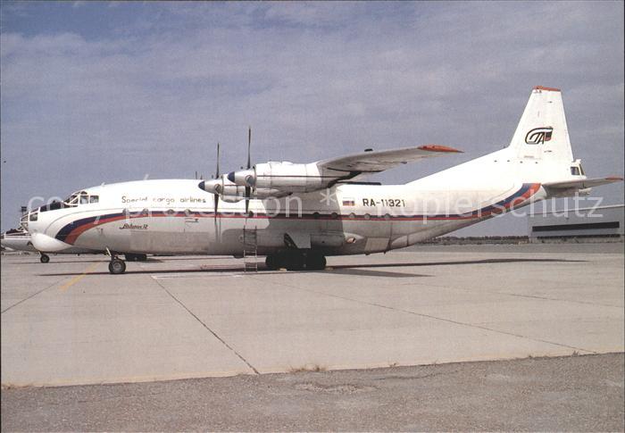 Flugzeuge Zivil Special Cargo Airlines Antonov AN-12 RA-11321