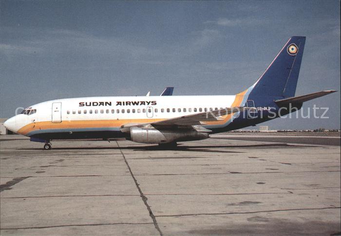 Flugzeuge Zivil Sudan Airways Boeing 737-200 SE-DLD