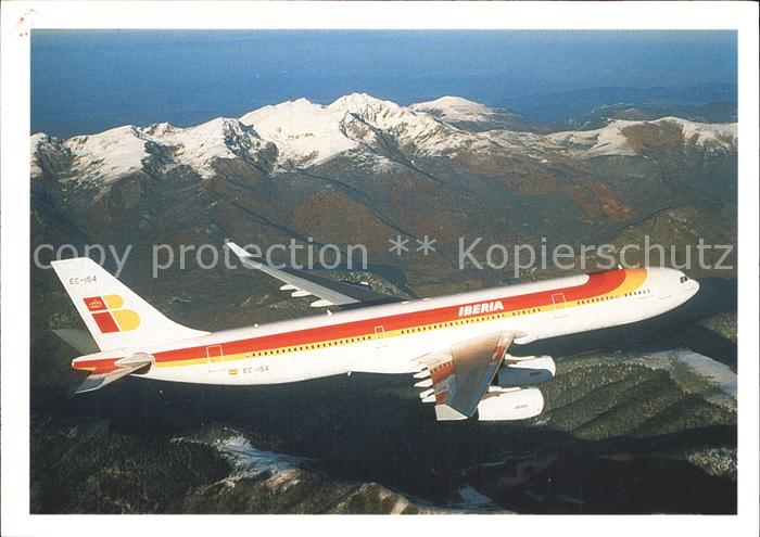 Flugzeuge Zivil Iberia Airbus A340-300