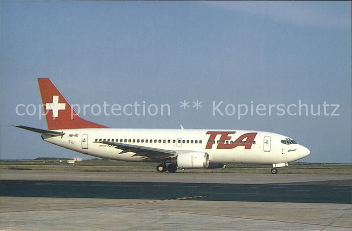 Flugzeuge Zivil TEA Boeing 737-3M8 HB-IIC C/n 25016