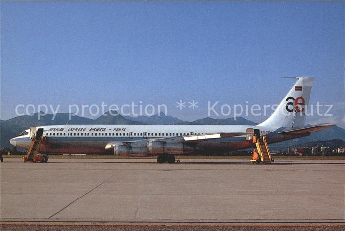 Flugzeuge Zivil African Express Airways Boeing 707-338C