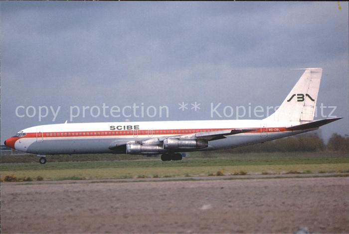 Flugzeuge Zivil Scibe Boeing 707-321B 9Q-CBL c/n 19266/531