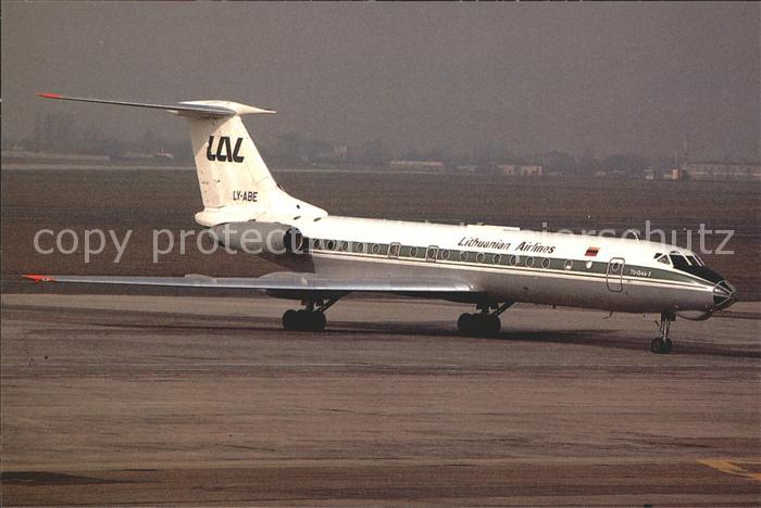 Flugzeuge Zivil Lithuanian Airlines Tupolev 134A-3 LY-A