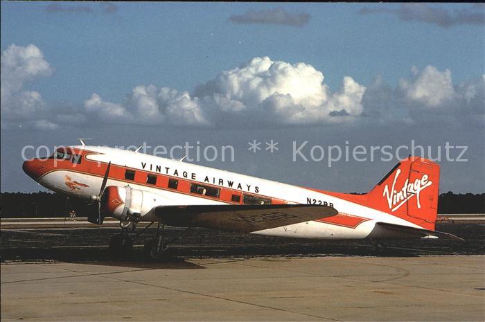 Flugzeuge Zivil Vintage Airways DC-3C N22RB c/n 4926