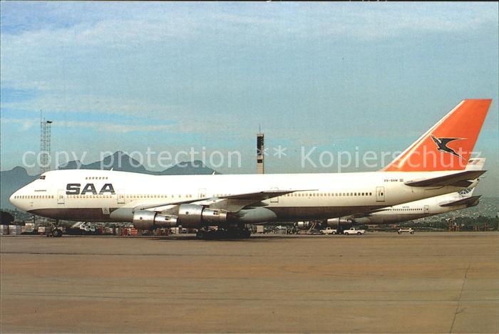 Flugzeuge Zivil South African Airways Boeing 747-244B ZS-SAM c/n 20238/158