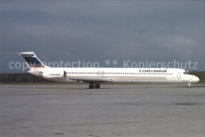 Flugzeuge Zivil Centennial MD-83 EC-389 c/n 49396/1305