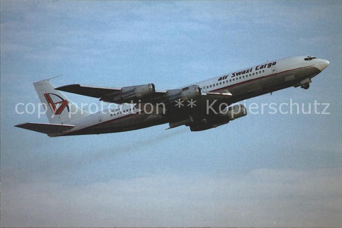 Flugzeuge Zivil Air Swazi Cargo Boeing 707-323C 3D-ASB c/n 19519/619
