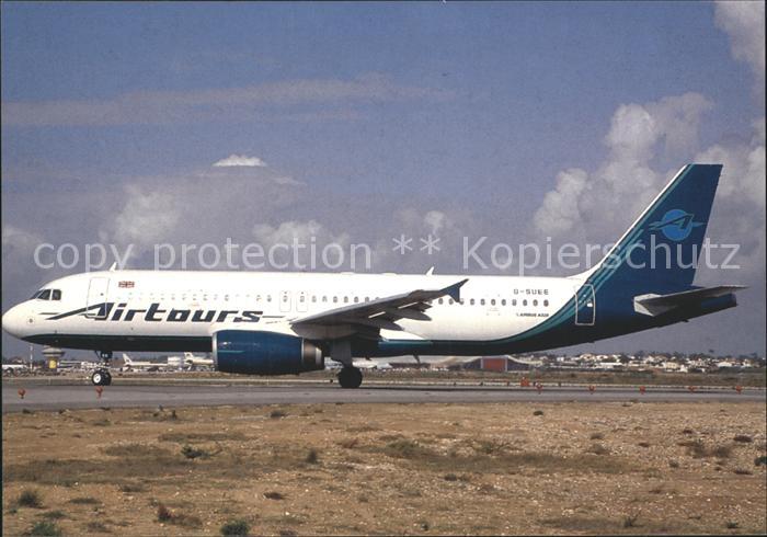Flugzeuge Zivil Airtours International Airbus A-320-231 G-SUEE c/n 0363