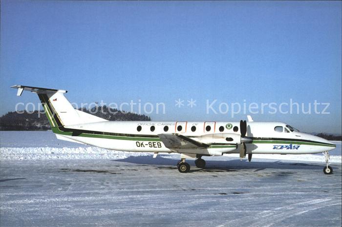 Flugzeuge Zivil Topair Beechcraft 1900C Airliner OK-SEB c/n UB-72