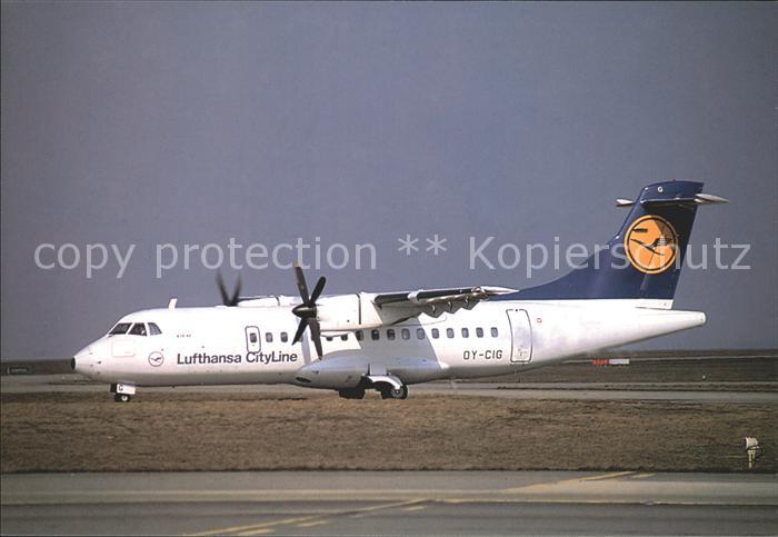 Lufthansa CityLine ATR-42 OY-CIG