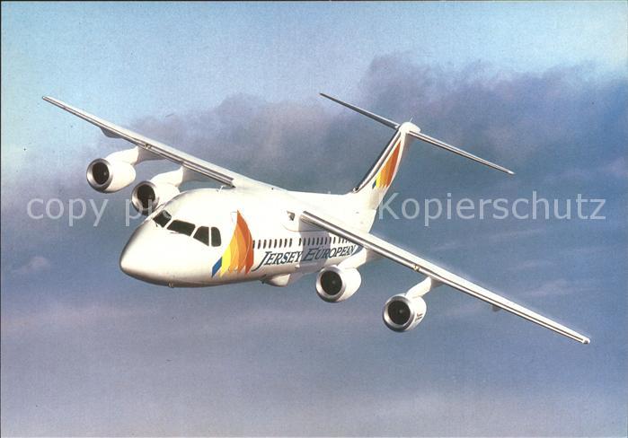 Flugzeuge Zivil Jersey European Airways BAe 146-300