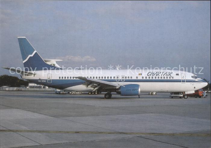 Flugzeuge Zivil Chartair Boeing 737-4YO OO-VDO c/n 24915