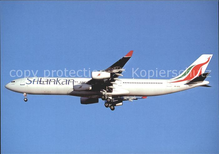 Flugzeuge Zivil Srilankan Airbus A-340 4R-ADD
