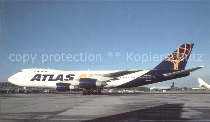 Flugzeuge Zivil Atlas Air Boeing 747-2D7B SF N528MC cn 22472