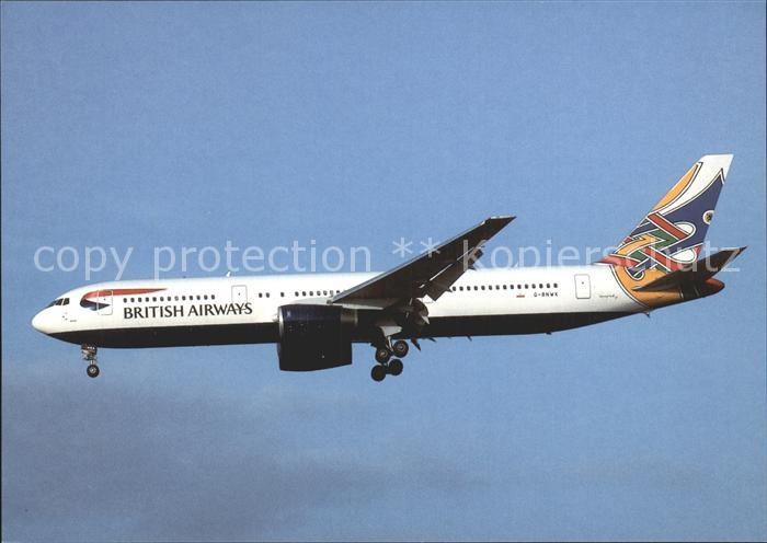 Flugzeuge Zivil British Airways Boeing 767-336 G-BNWK cn 24343
