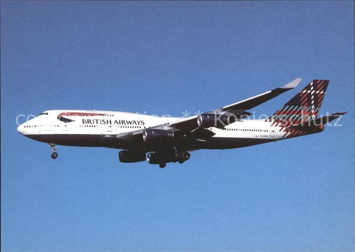Flugzeuge Zivil British Airways Boeing 747-436 G-CIVO cn 28849