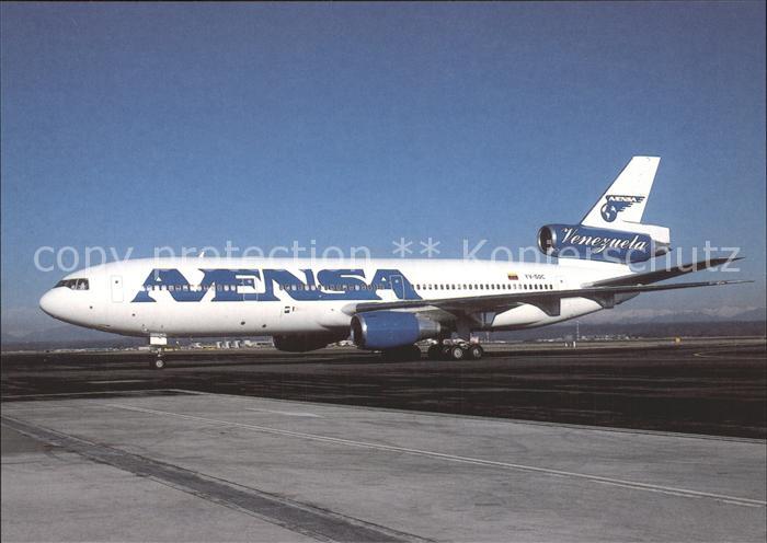 Flugzeuge Zivil Avensa Venezuela McDDouglas DC-10-30 YV