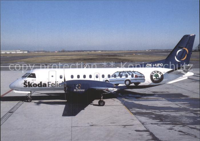 Flugzeuge Zivil Air Ostrava Skoda Saab SF340A OK-UFO cn 340A-141
