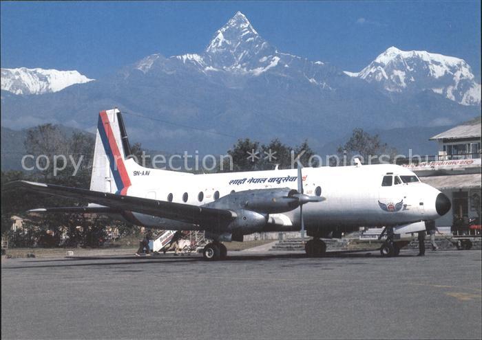 Flugzeuge Zivil Nepal Airlines BAe HS 748-253 Srs. 2A 9N-AAV cn 1672