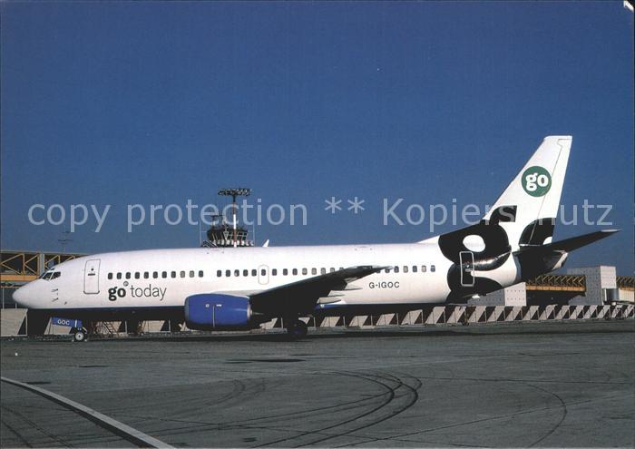Flugzeuge Zivil GO Go today Boeing 737-300 G-IGOC