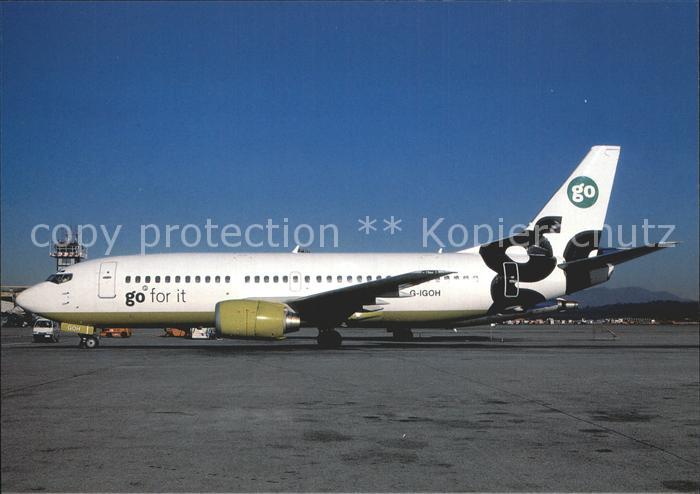 Flugzeuge Zivil Go Go for It Boeing 737-300 G-IGOH