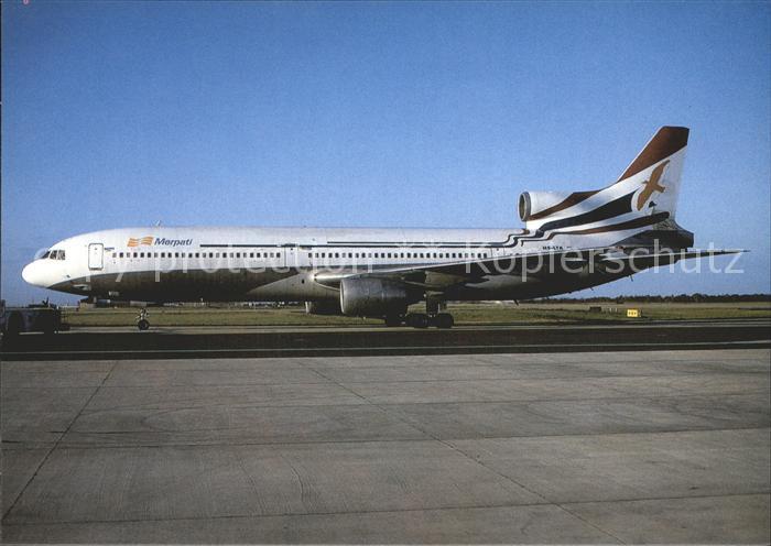 Flugzeuge Zivil Merpati Kompuchea colours Lockheed L-1011 Tristar HS-LTA