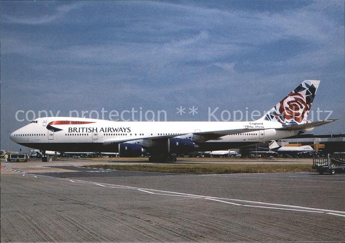 Flugzeuge Zivil British Airways Chelsey Rose colours Bo