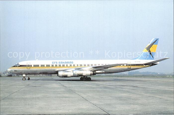 Flugzeuge Zivil E.F.S. Bahamas DC-8-55F N804SW C/N 45816