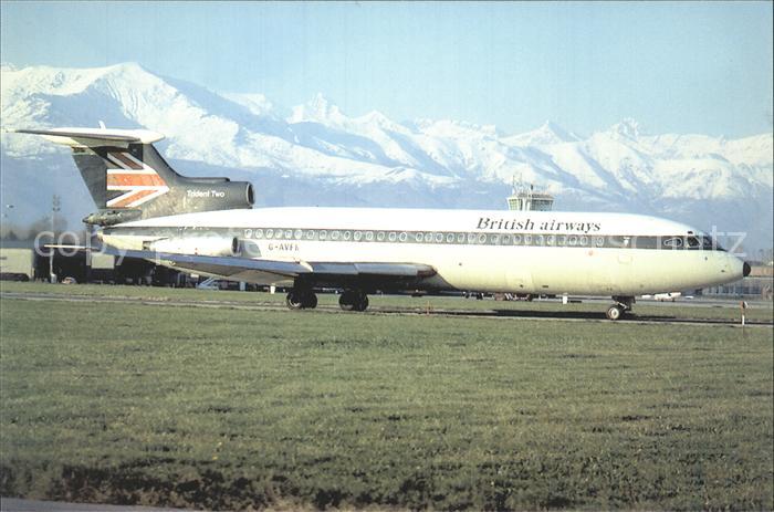 Flugzeuge Zivil British Airways Trident 2 E G-AVFK C/N