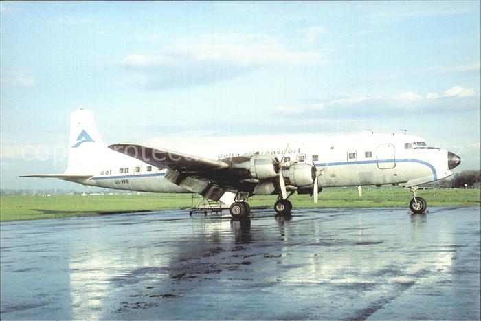 Flugzeuge Zivil Delta Air Transport DC-6-B OO-VFG C/N 45077