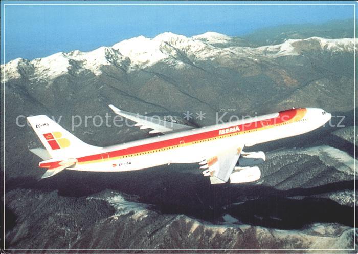 Flugzeuge Zivil Iberia Airbus 340-300