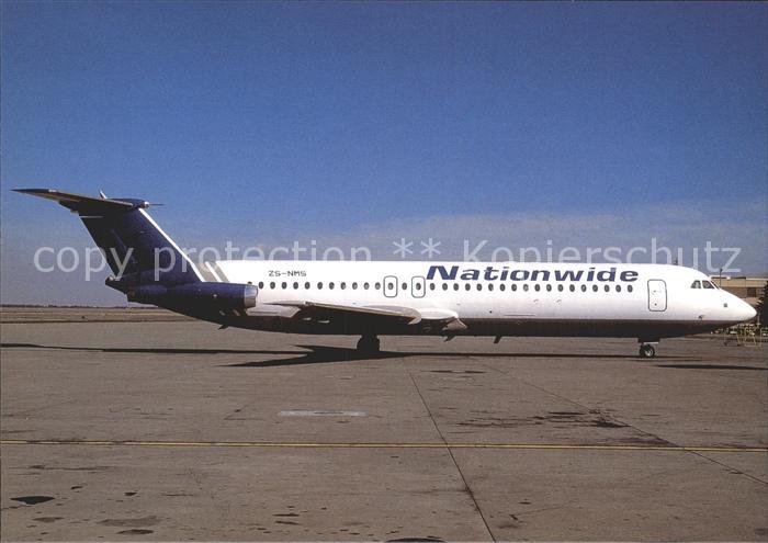 Flugzeuge Zivil Nationwide Air Bac 1-11-509EW ZS-NMS c/n 186