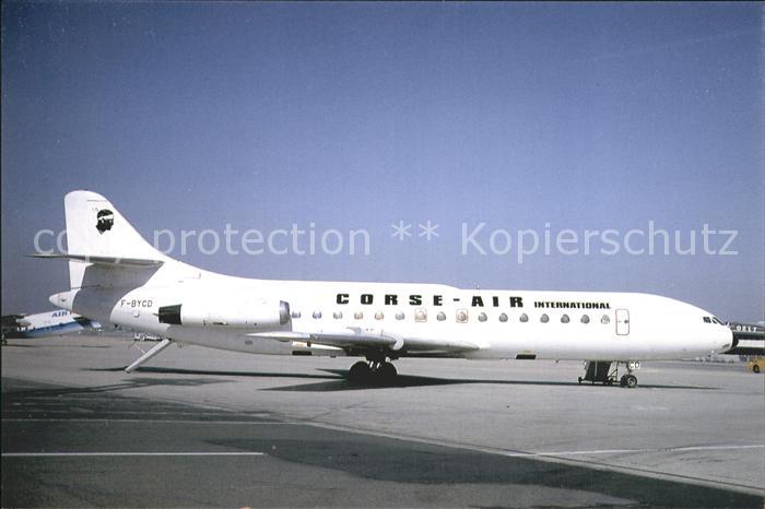 Flugzeuge Zivil Corse Air Caravelle VIN F-BYCD C/N 67