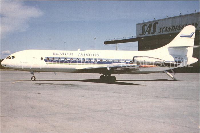 Flugzeuge Zivil Bergen Aviation Caravelle 10-R SE-DEC