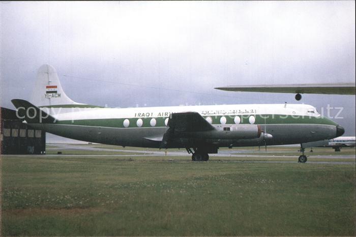Flugzeuge Zivil Iraqi Airways Viscount 735 YI-ACM C/N 6