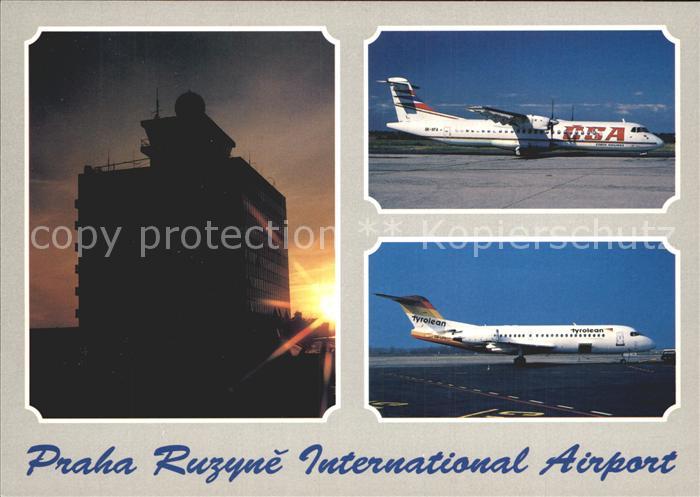Flughafen Airport Aeroporto Praha Ruzyne International Airport