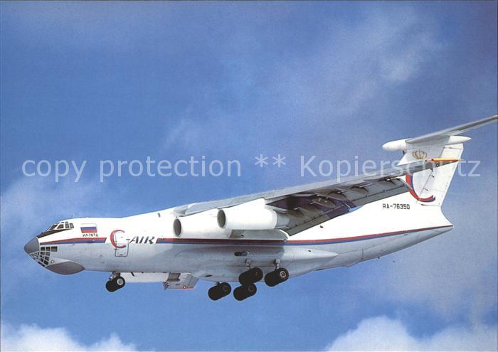 Flugzeuge Zivil C-Air IL-76TD RA-76350