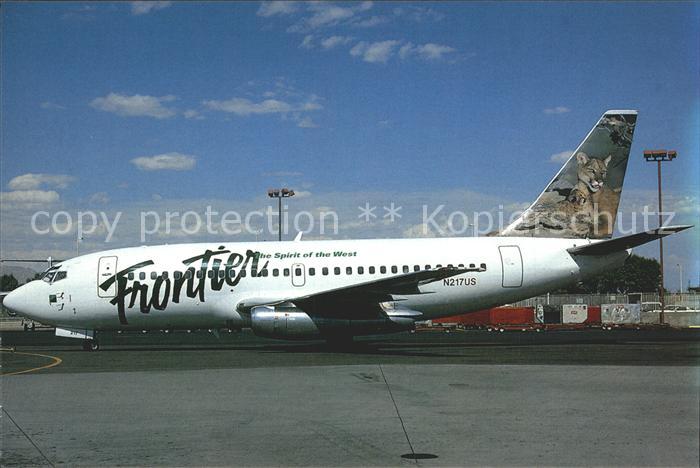 Flugzeuge Zivil Frontier Lioness and Cub Boeing 737 N217US