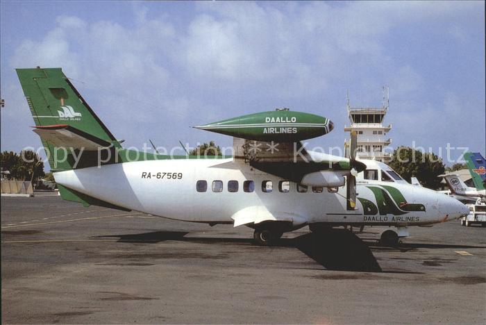 Flugzeuge Zivil Daallo Airlines Let 410 UVP-E RA-67569 cn 861607