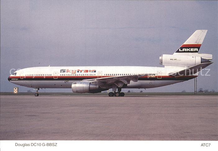 Flugzeuge Zivil Laker Airways Douglas DC10-10 G-BBSZ