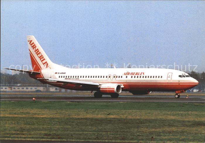 Flugzeuge Zivil Air Berlin Boeing 757-4K5 D-ABAB